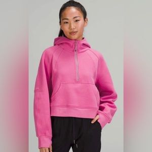 Lululemon scuba oversized half-zip hoodie